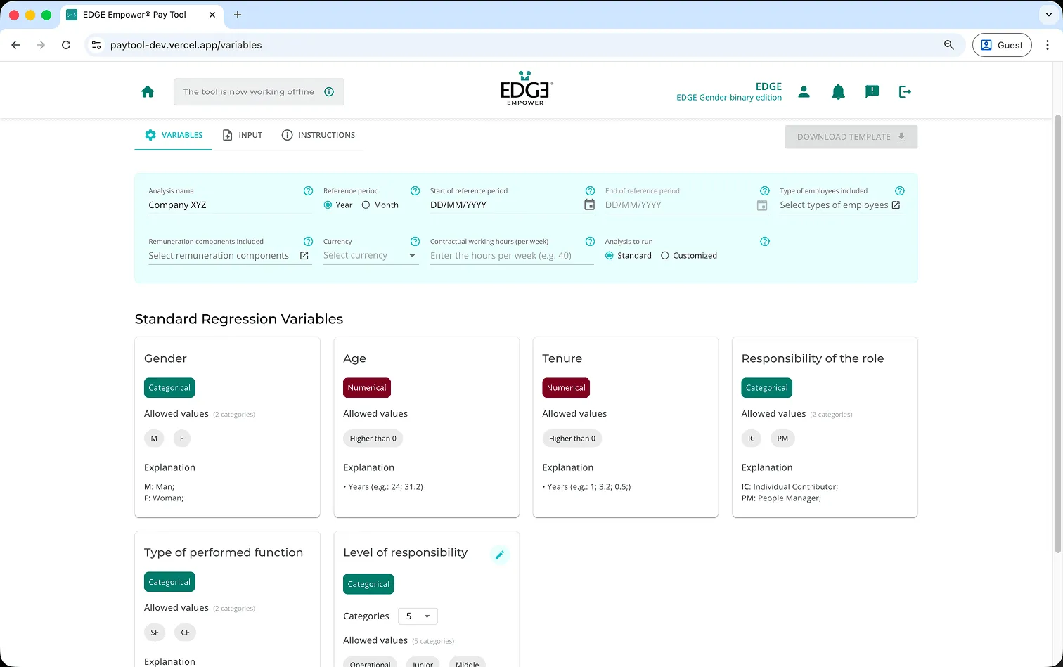 Pay Tool after the redesign