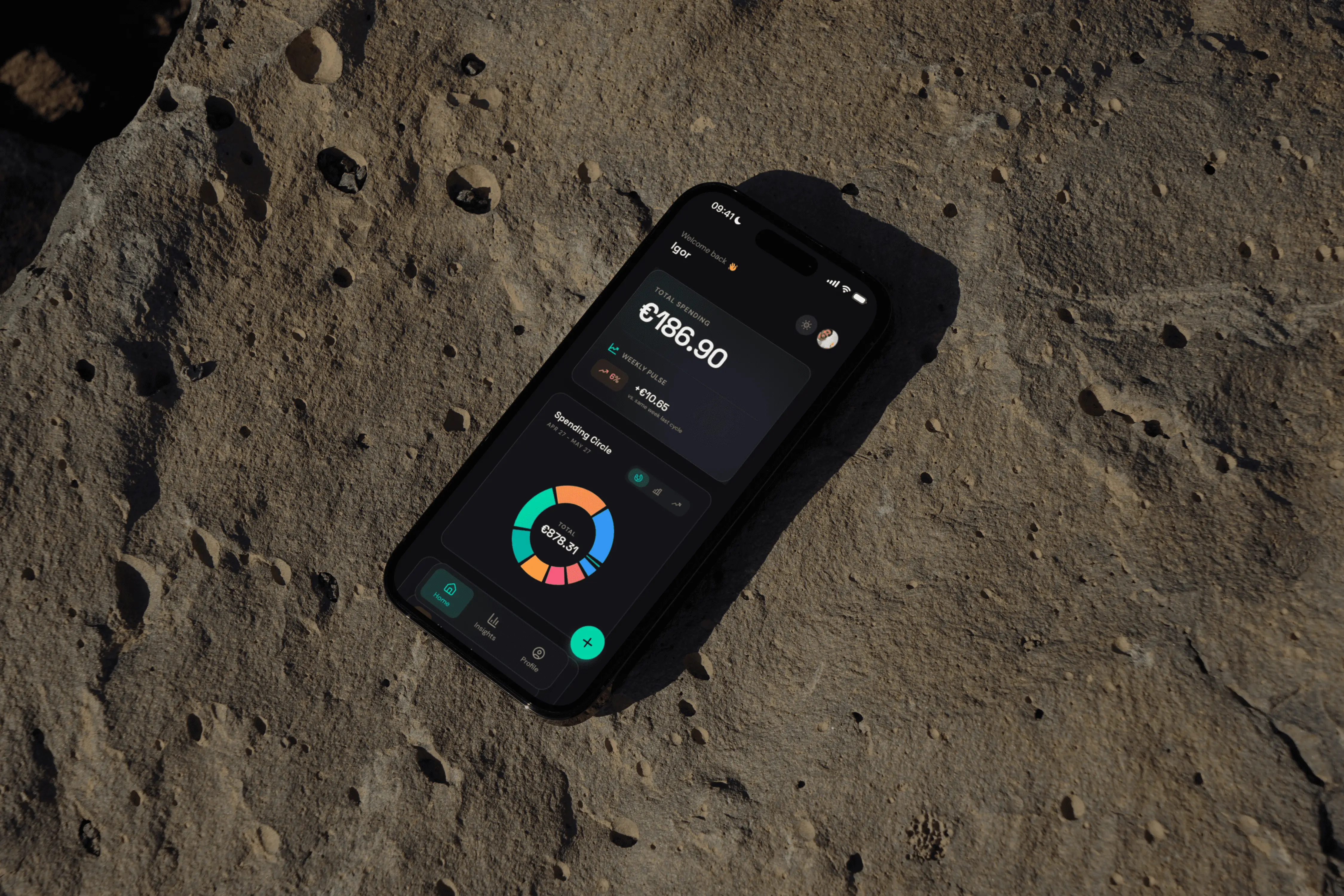 Telas do app Flux-o